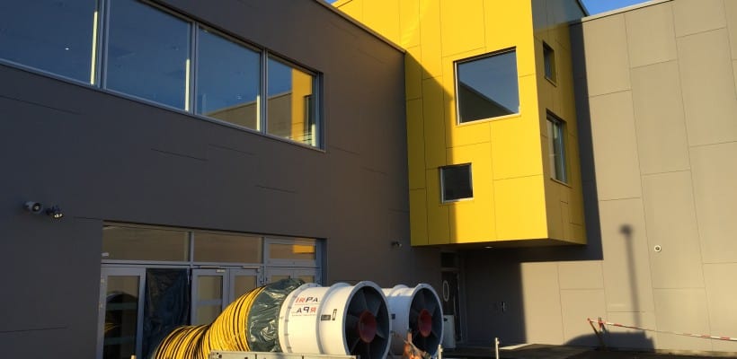 TRYKKTESTING AV SKOLE VED LANGSET I EIDSVOLL